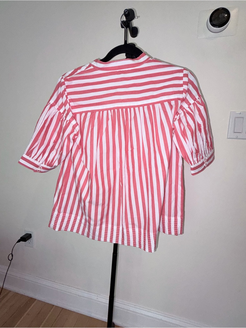 New Anthropologie  Red Striped Women’s Top - Picture 4 of 6